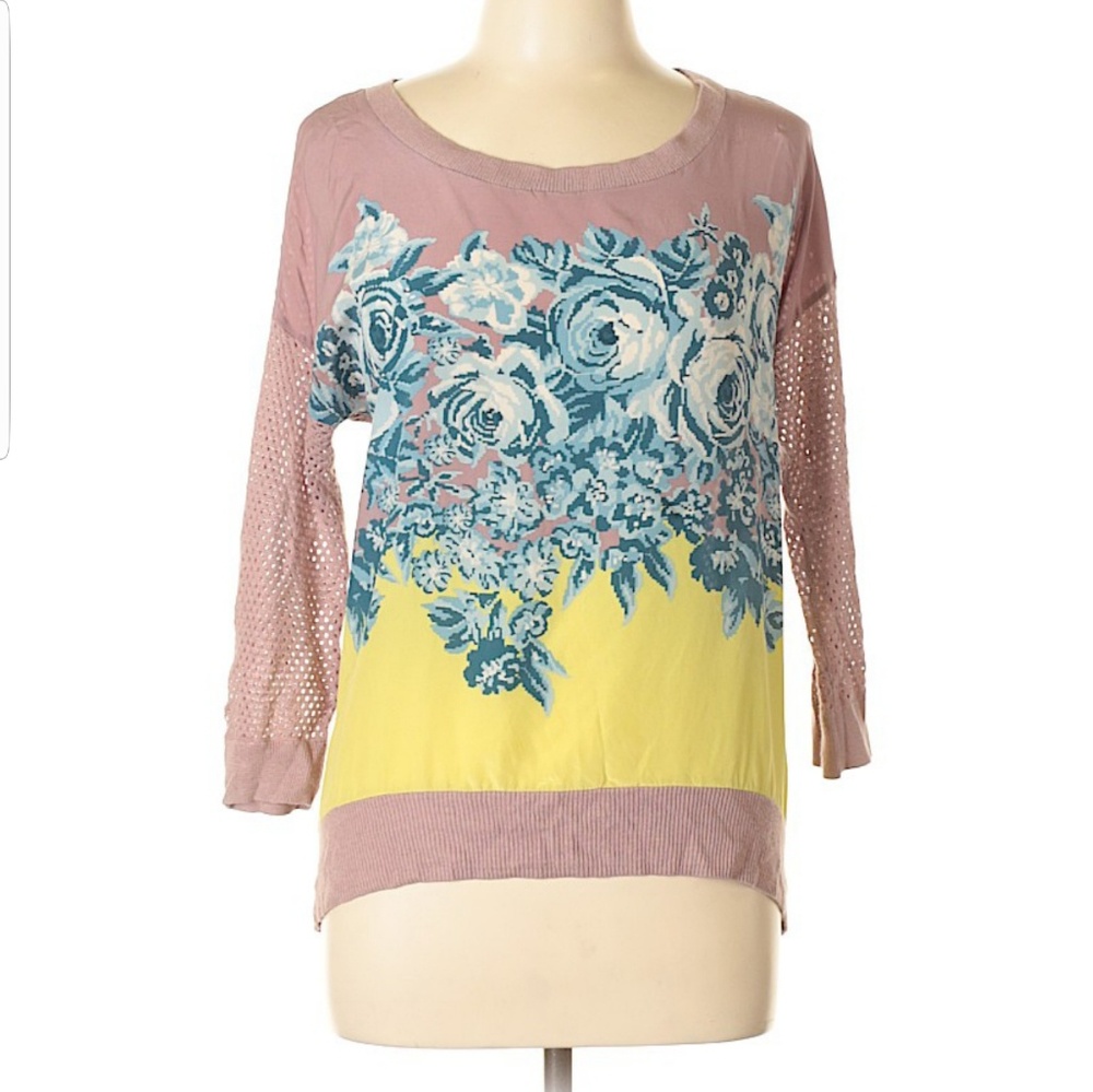 SOLD!!! Beautiful silk pullover Sweater